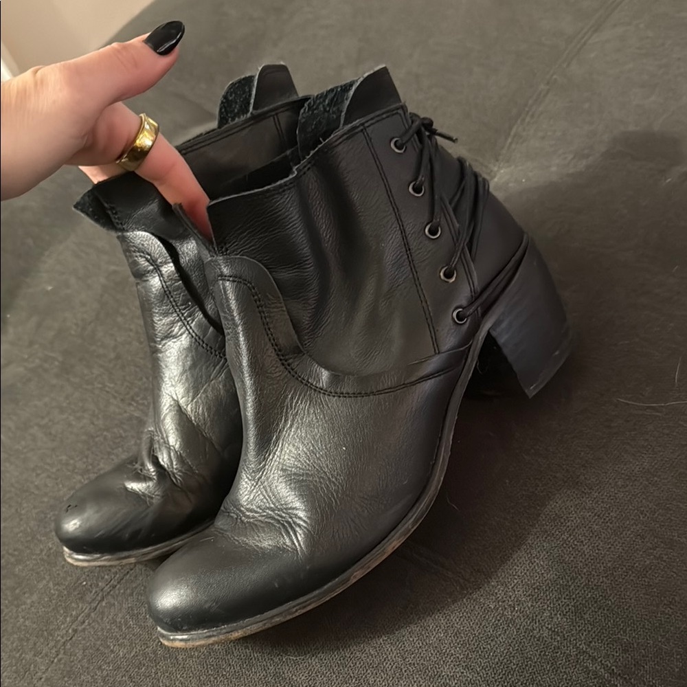Women's Black Ankle Boots